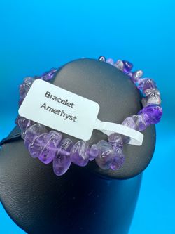 Natural gemstone bracelet