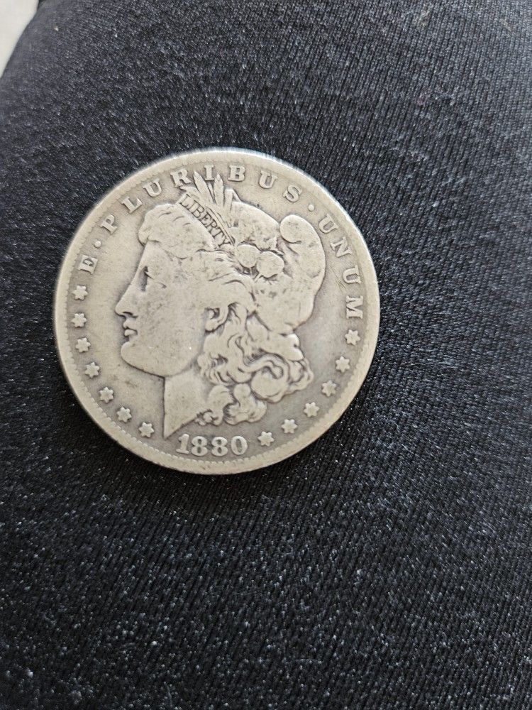 1880 Morgan Silver Dollar