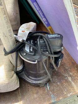 Little Giant submersible sump/effluent pump