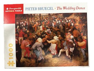 Pomegranate The Wedding Dance, Bruegel, 1000 pc Free Shipping