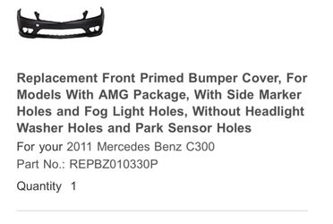 Amg Bumper