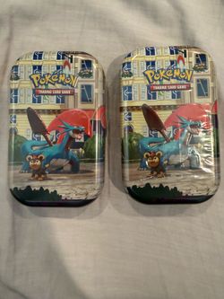 Pokemon TCG Salamance and Litleo mini tin