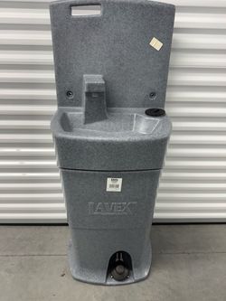 *NEW* Lavex 16 Gallon Single Mobile Hand Wash Station