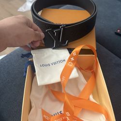 Louis Vuitton Monogram Belt With Box Reversible 
