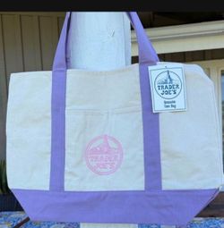 Trader Joe's Reusable Canvas Tote Bag