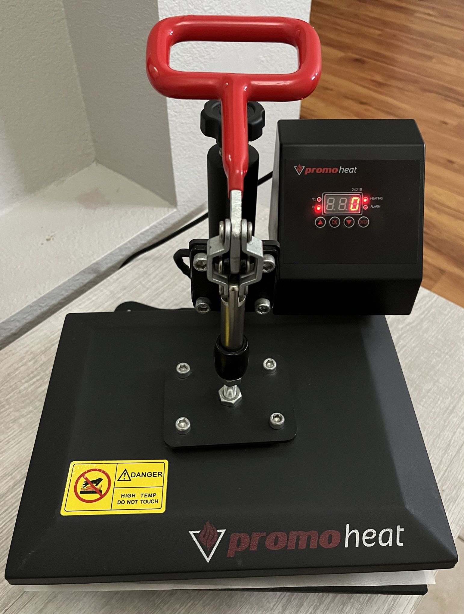 Promo Heat Swing-Away Sublimation Heat Transfer Press