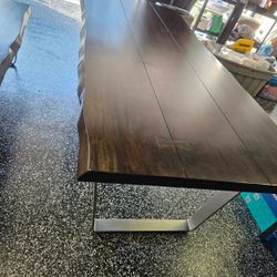 Live Edge 7pc Dining Table Set