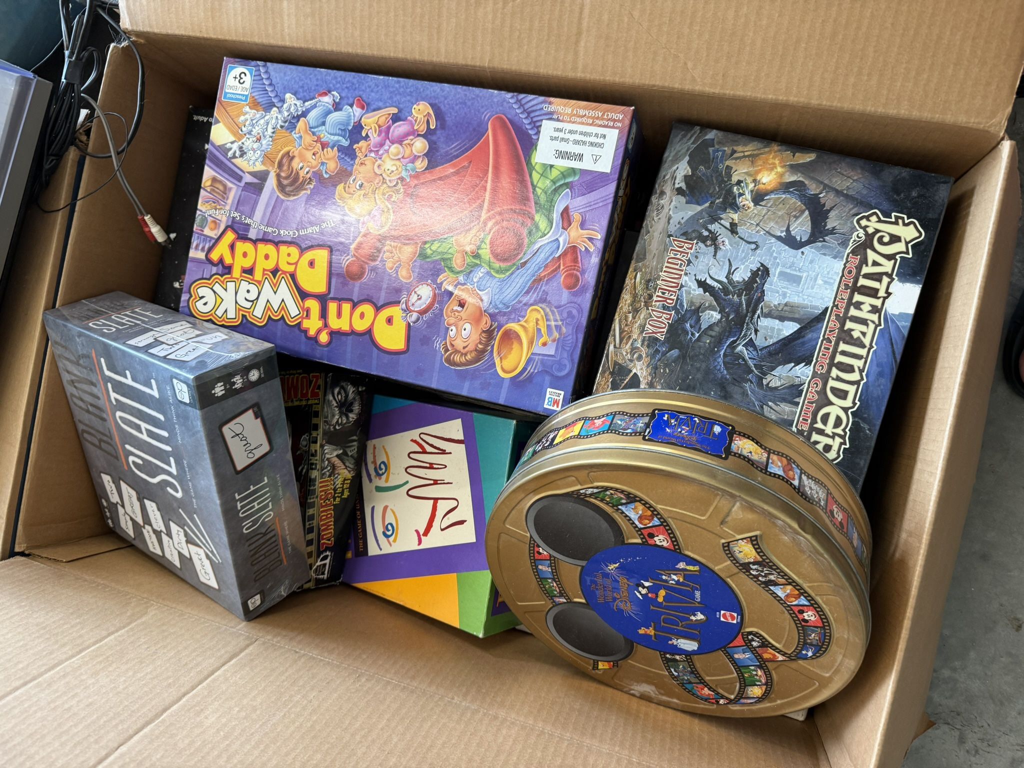 Box Of Board Games
