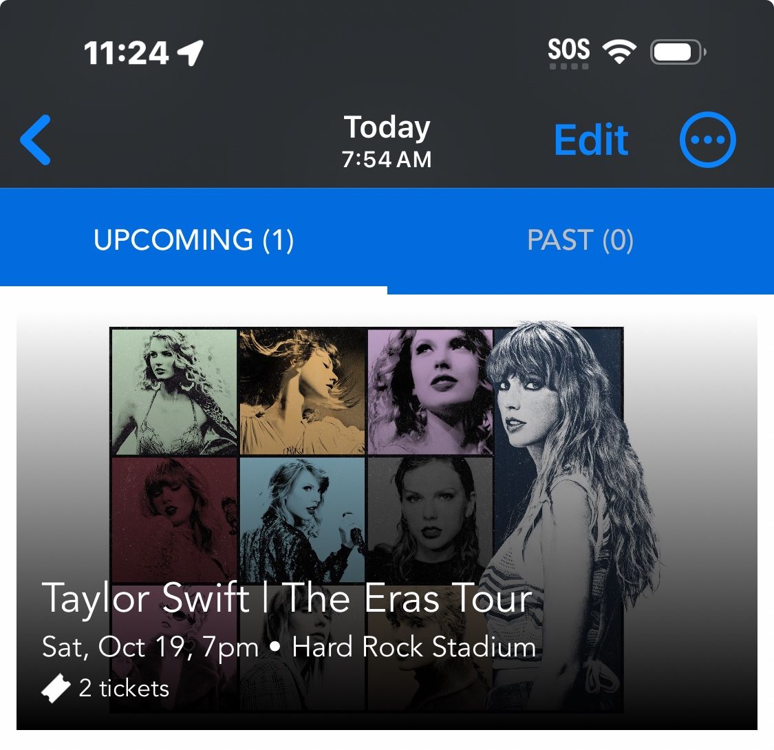 Taylor Swift Saturday October 19th Includes Two Tickets Miami Hard Rock