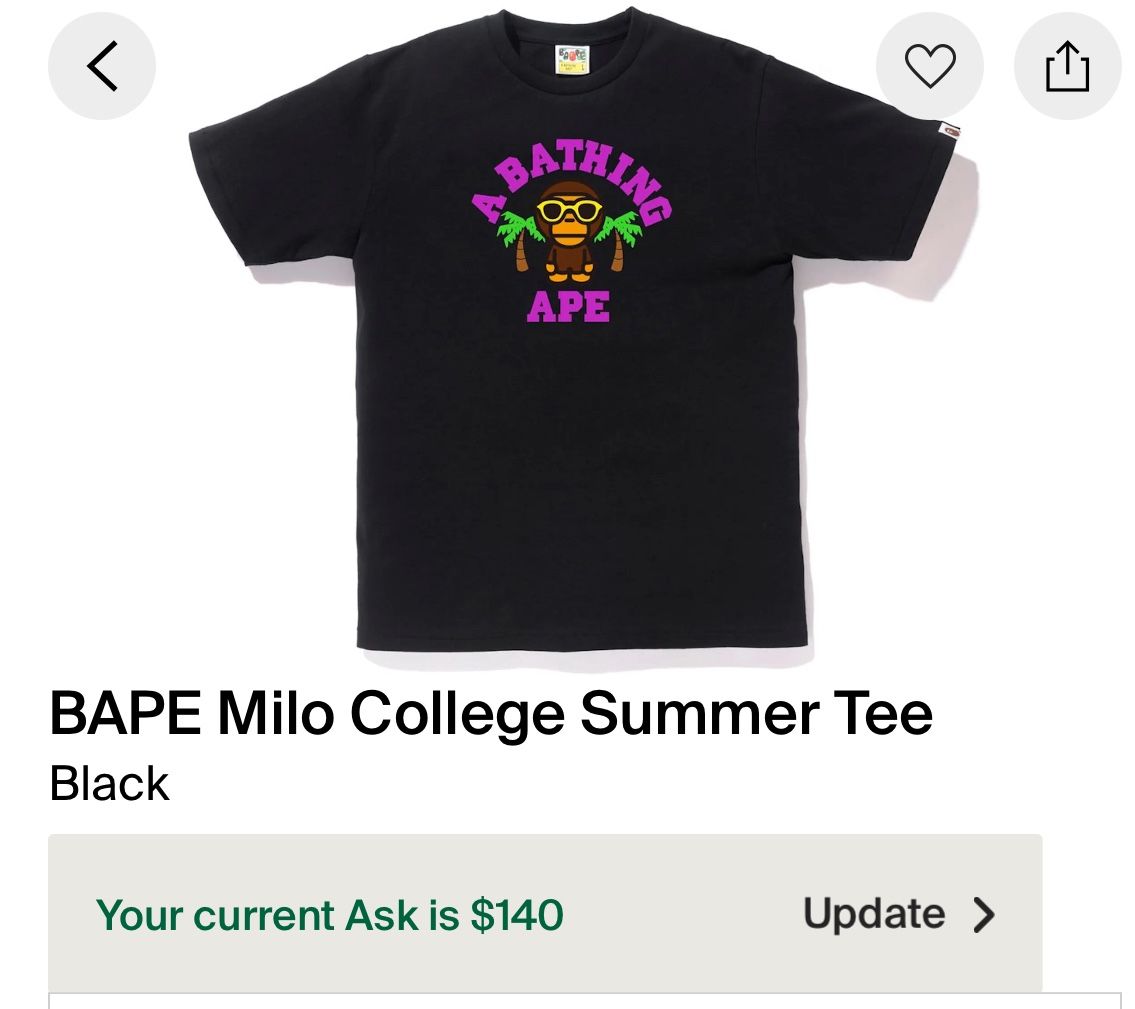 Baby Milo Bape Tee 