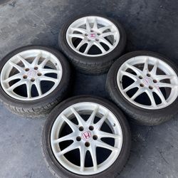 Honda Type-R OEM Wheels With Tires 17x7 +60 5x114.3