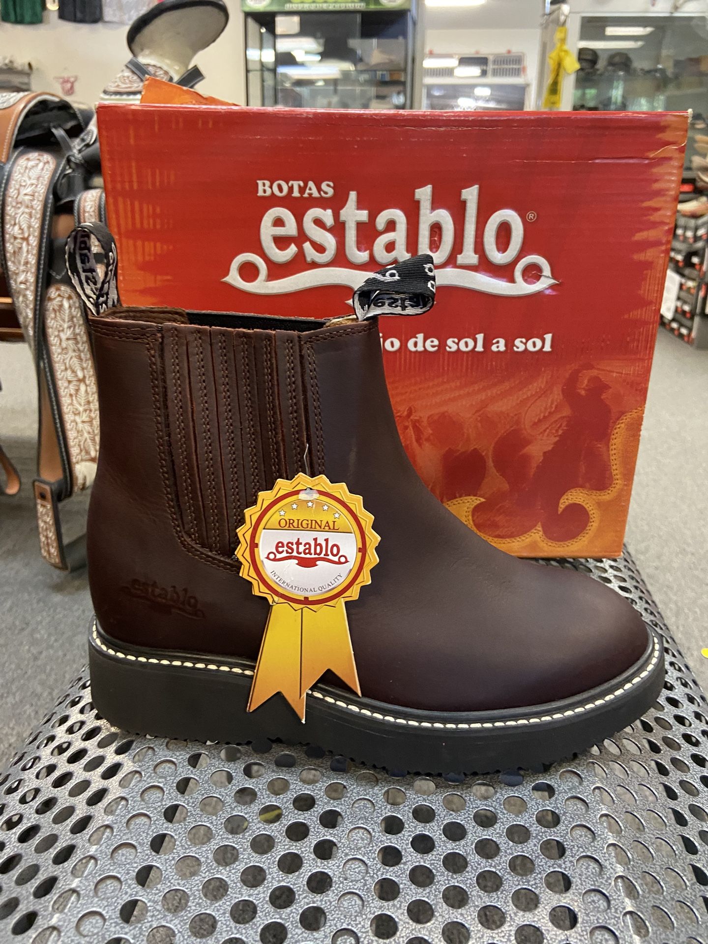 Nuevos Botines De Piel Para Trabajar Marca Establo