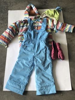 Girls snow set