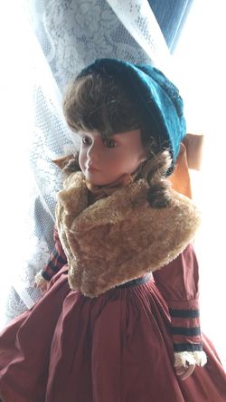18" Victorian Porcelain Doll