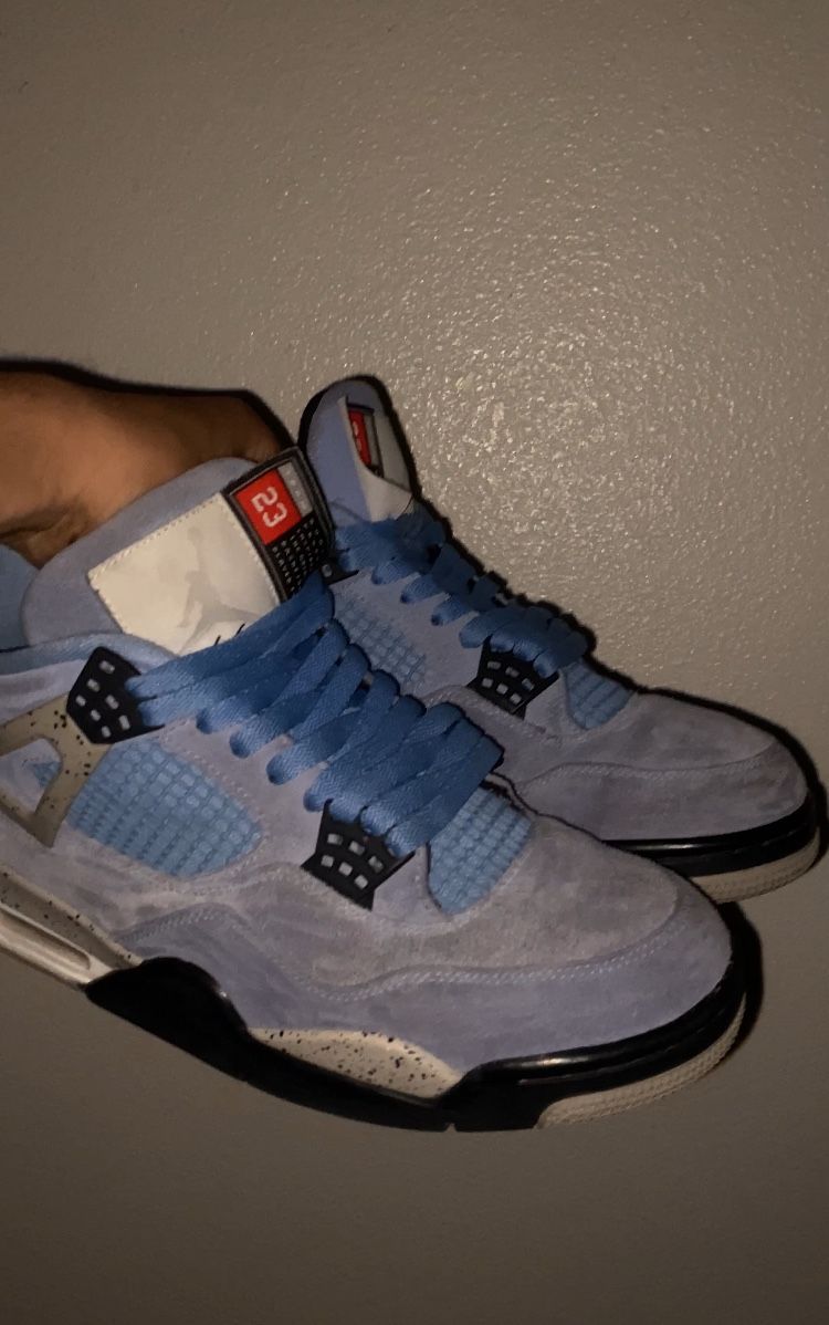 jordan 4 retro university blue