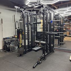 All-In-One Smith Machine & Functional Trainer – Commercial-Grade Home Gym Equipment
