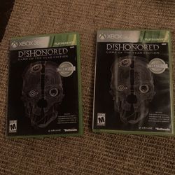 Dishonored Game Of The Year Edition Xbox 360 Video Game