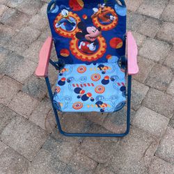 Mickey Mouse Kids Outdoor Folding Chair