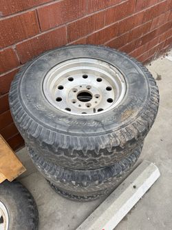 Bf Goodrich KO tires and rim set