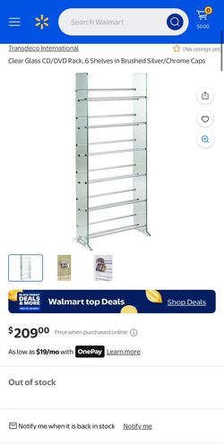Glass And Metal Shoe Cabinet / Bookshelf 