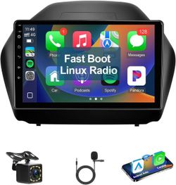 Hyundai Tucson IX35 2010–2015 10.1” Touchscreen Car Radio – CarPlay & Android Auto