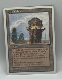 MTG Chronicles Urza’s Mine (Tower) Land Card