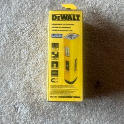 Dewalt Rechargeable LED flashlight 