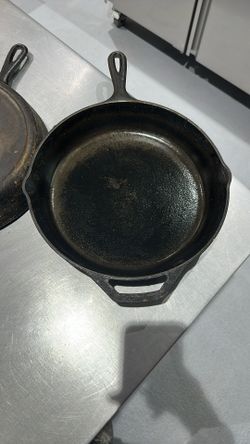Lodge Cast Iron Skillets.