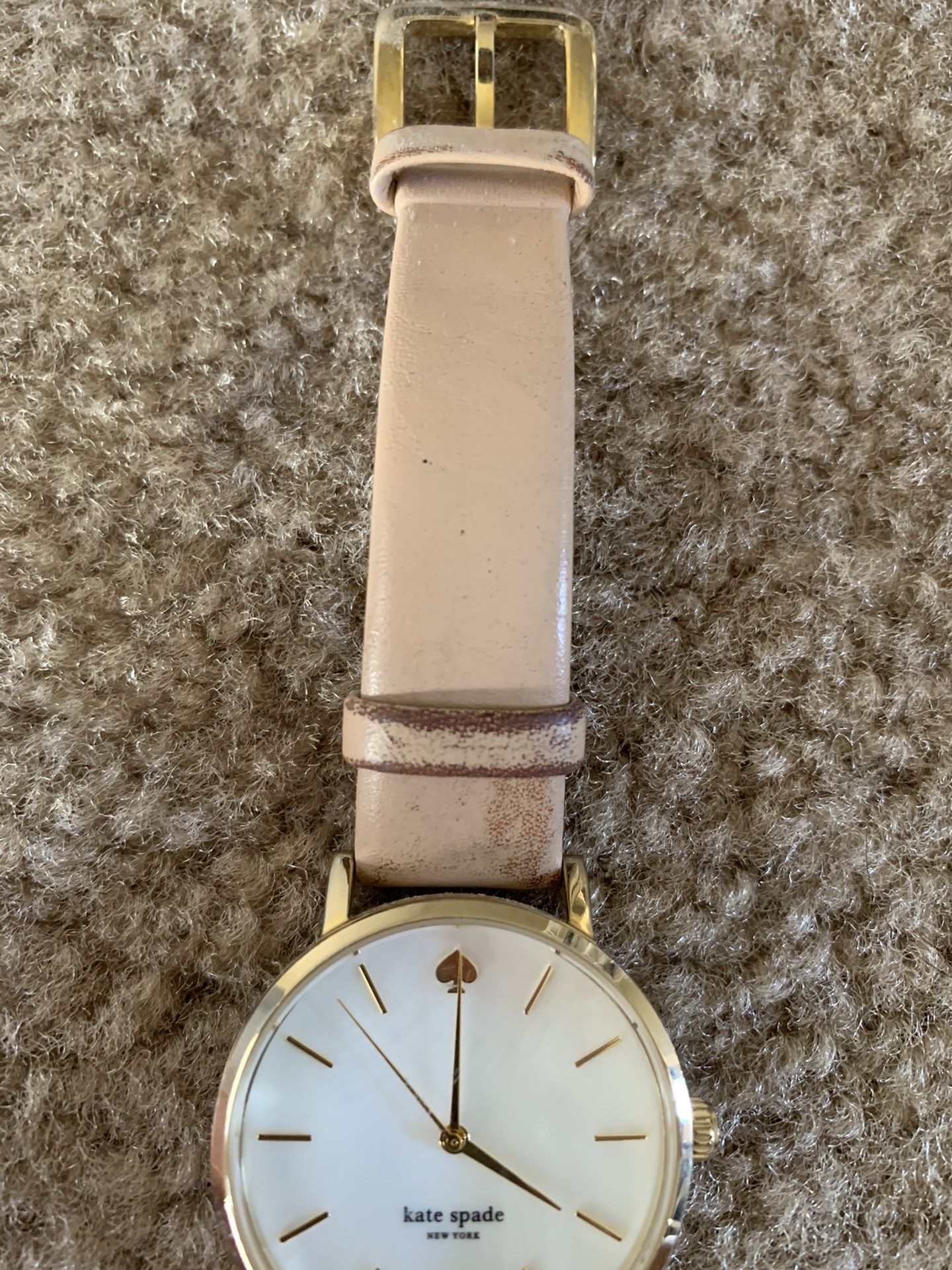 Kate Spade Blush pink watch