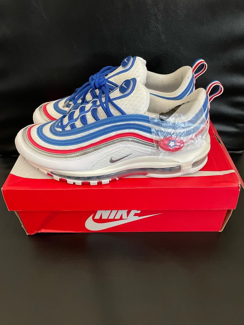 Nike Air Max 97 All Star Jersey Sneakers In White
