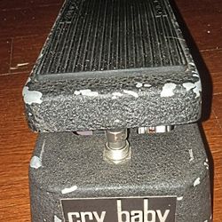 Vintage 1972 Thomas Organ Cry Baby Wah Guitar Effects Pedal