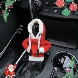 Christmas Car Gear Hoodie Cover Santa Claus Style 