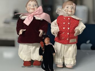 Antique Faith Wick Dolls