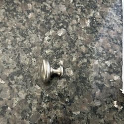 Steel knob handles 