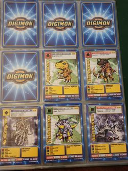 Digimon Vintage 1st Edition Cards 27 Card Lot 