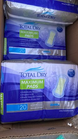 Total Dry Maximum Pads Kotex