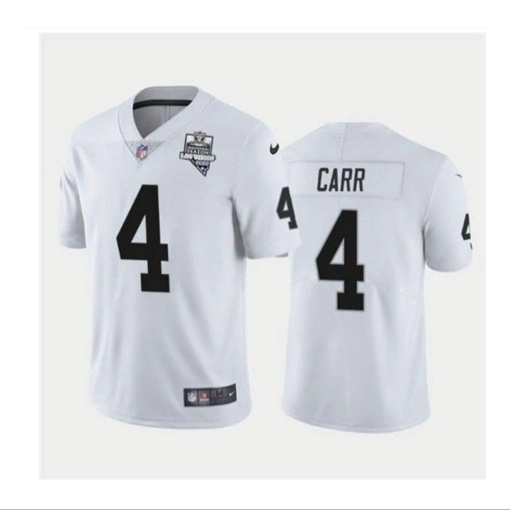 Las Vegas Raiders #4 Derek Carr Mens Jersey Sizes Large ,XL,   $75