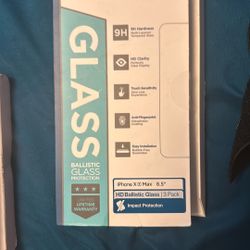 Tech Armor Clear Screen Protecter iPhone X Max 6.5”