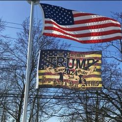 NEW: TRUMPS FLAG. 3X5 $10