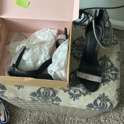 Rhinestone Heels
