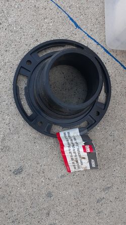 Oatey 4 in. ABS Cast Iron Twist-N-Set Open Flange