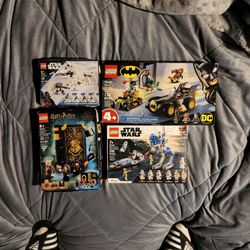  4 Boxes Of Brand New Legos