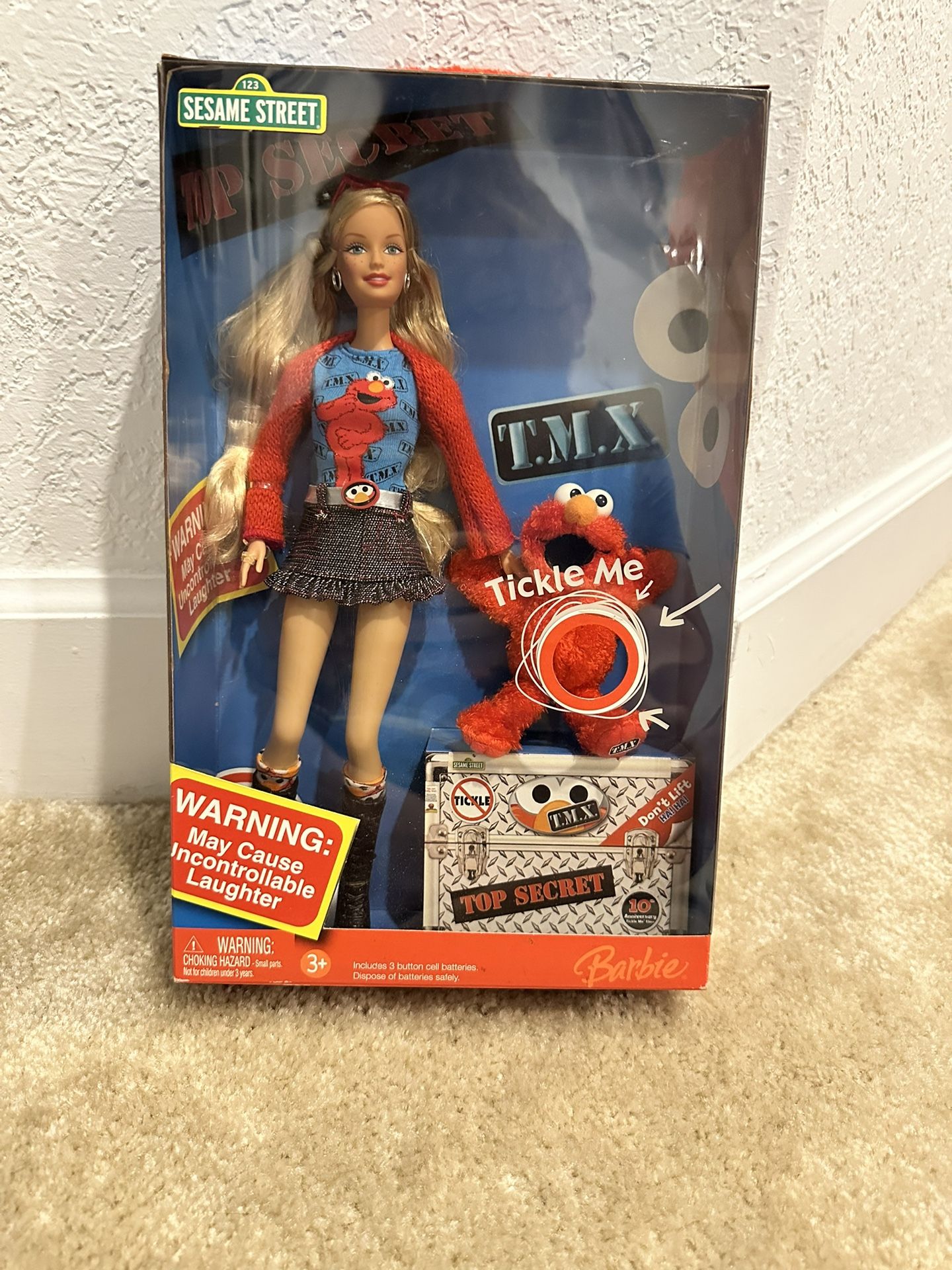 Tickle Me Elmo Barbie