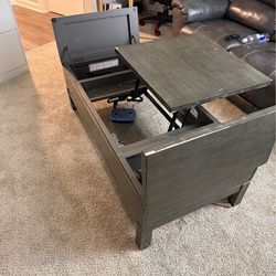 Lifted coffee table