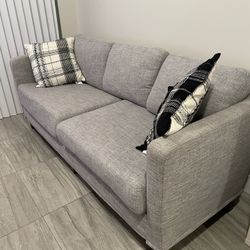 Excellent condition super Comfortable GAP grey couch sofa