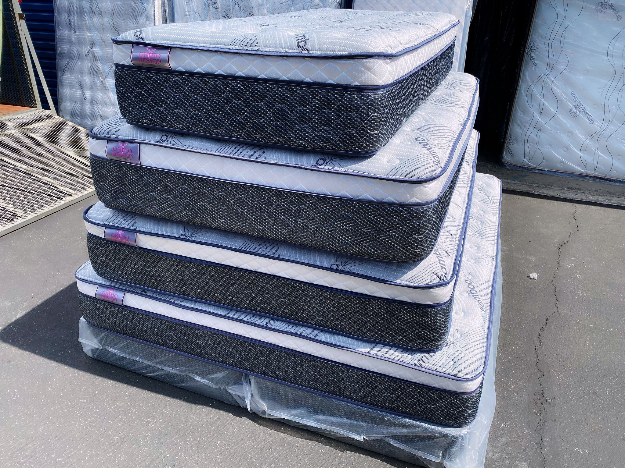 12in King or CK LIMITED EDITION Bamboo Orthopedic Comfort Europillow Top Mattress