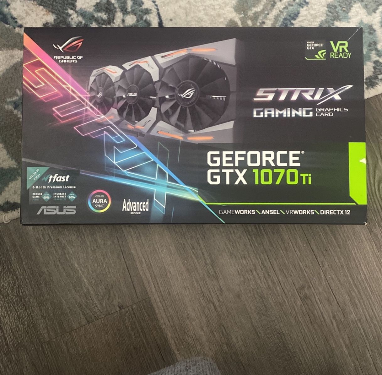 Strix 1070ti Graphics Card