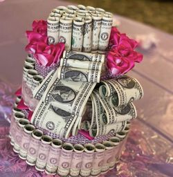 Birthday cake Money With Customized  Thumbnail