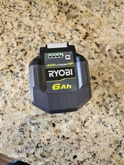 Ryobi 40v Battery 6ah