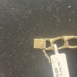 8.5” Gold Bracelet 